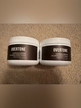 Overtone Espresso Brown Coloring Conditioner Gloss - Deep Brown Hair Color